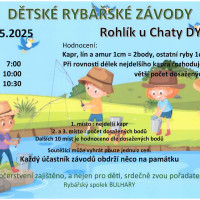 Rybářské závody - děti