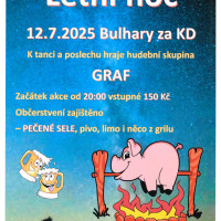 Letní noc s živou hudbou