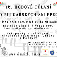 Hodové túlání po pulgárských sklepech 2025