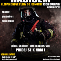 Staň se dobrovolným hasičem